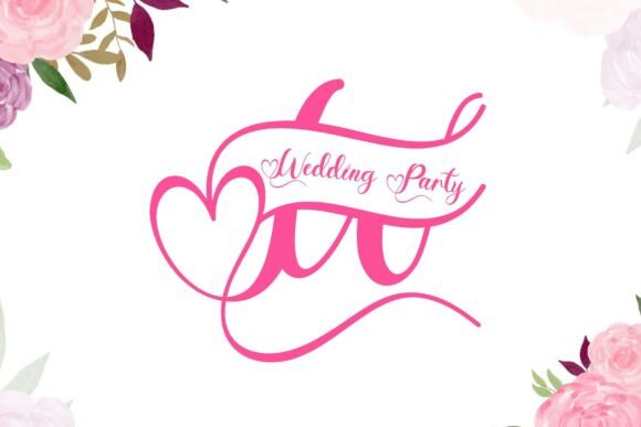 Beautiful Catherine Monogram Font preview 4