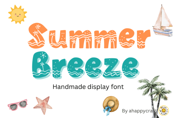 Summer Breeze Font preview 2