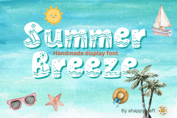 Summer Breeze Font preview 3