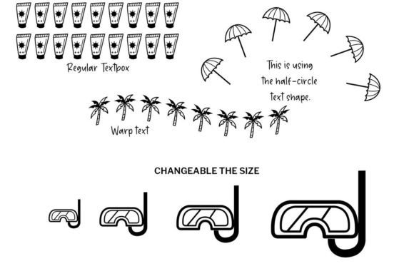 Summer Doodle Font preview 7