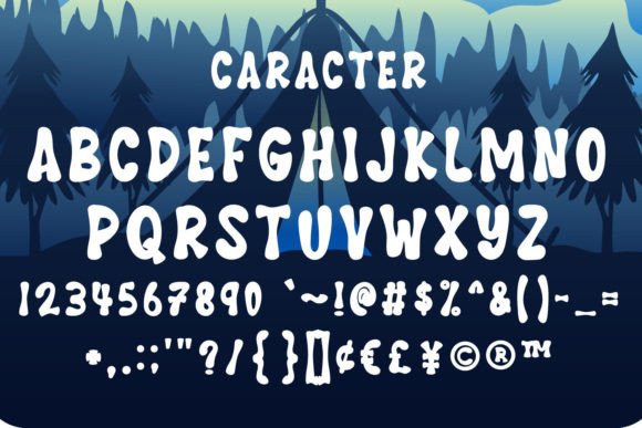Summer Explore Font preview 4