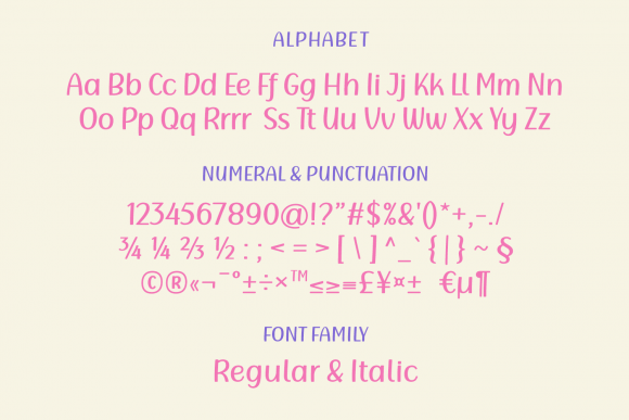 Beautiful in Simplicity Font preview 3