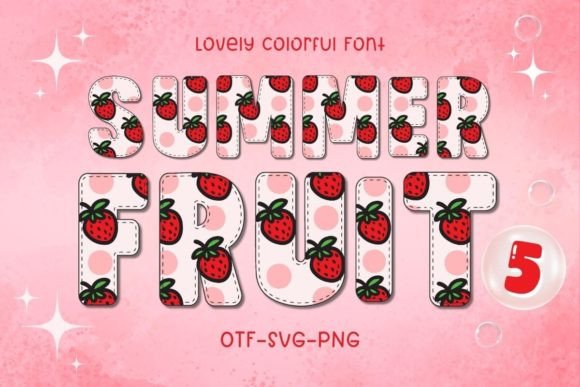 Summer Fruit5 Font