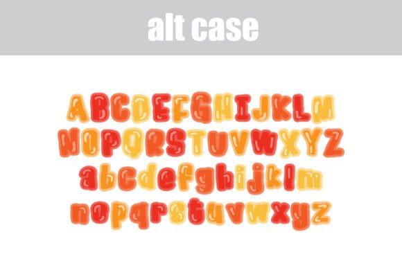 Summer Glow Font preview 4