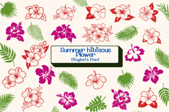Summer Hibiscus Font Summer Hibiscus Font