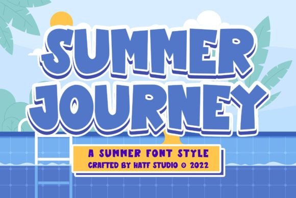 Summer Journey Font Summer Journey Font