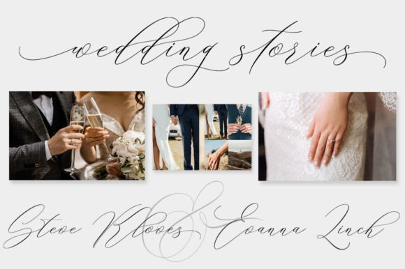 Beautiful in White Font preview 4