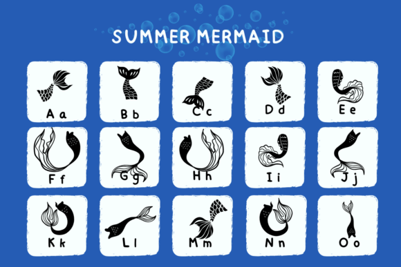 Summer Mermaid Font preview 3