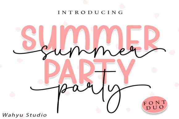 Summer Party Font