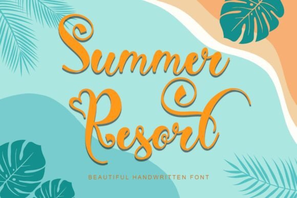 Summer Resort Font Summer Resort Font