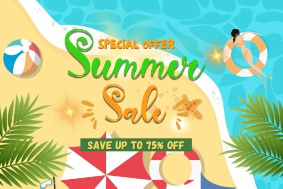 Summer Resort Font preview 3