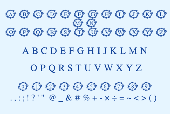 Summer Sea Font preview 2