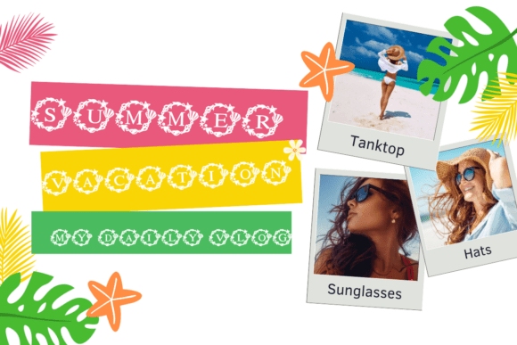 Summer Sea Font preview 3