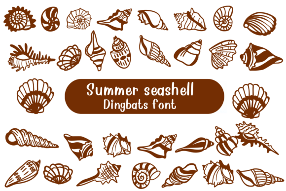 Summer Seashell Font