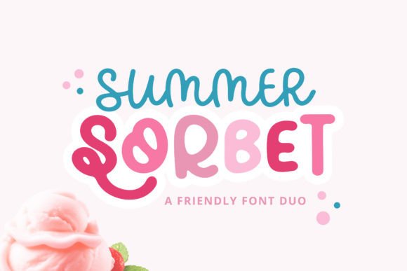 Summer Sorbet Font Summer Sorbet Font