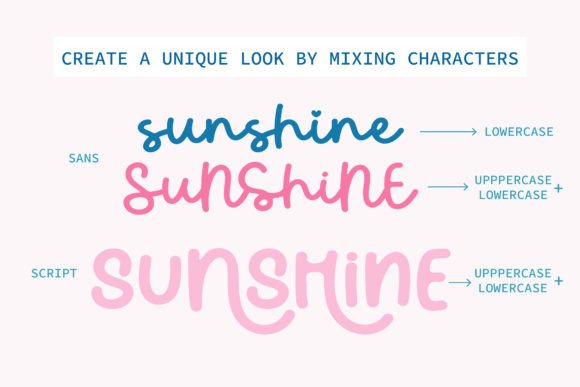 Summer Sorbet Font preview 4