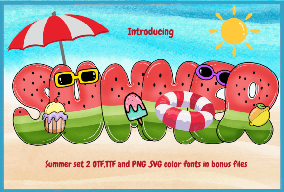 Summer Set Font Summer Set Font