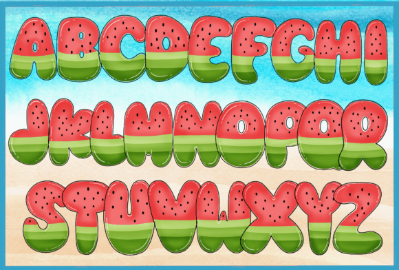 Summer Set Font preview 2