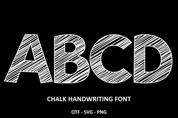 Chalk Handwriting Font Chalk Handwriting Font