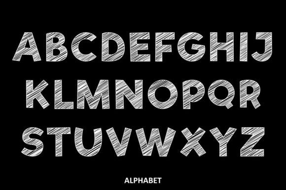 Chalk Handwriting Font preview 2