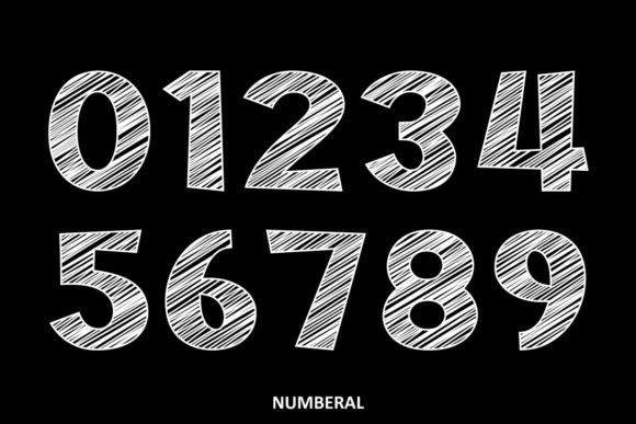 Chalk Handwriting Font preview 3