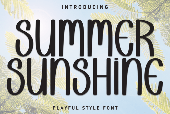 Summer Sunshine Font