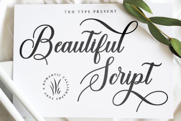 Beautiful Script Font