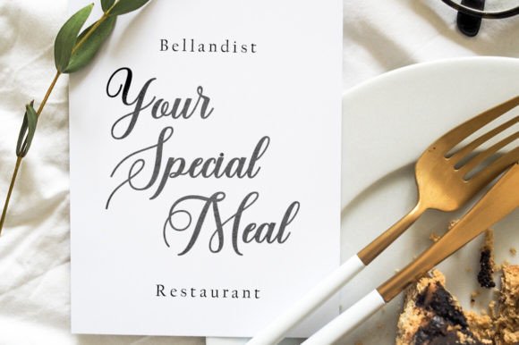 Beautiful Script Font preview 2