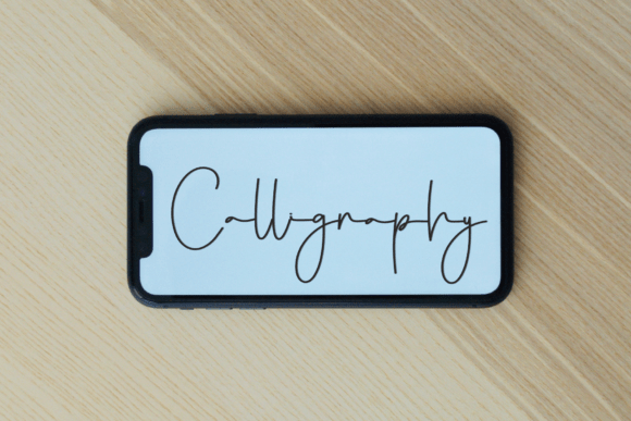Adelia Signature Font preview 4