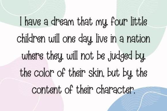 Beautiful Skinny Font preview 3