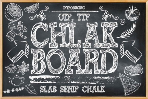 Chalkboard Font
