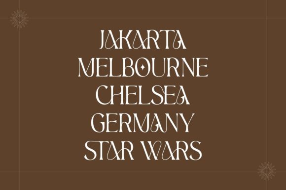 Aesthetic Font preview 4