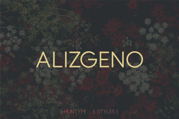 Alizgeno Font Alizgeno Font