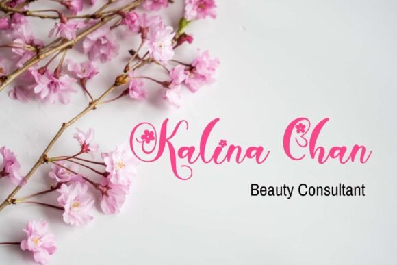 Beauty Anethya Font preview 3