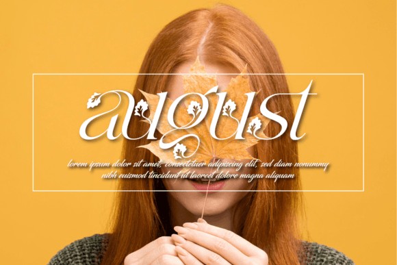 Alketa Nature Font preview 3