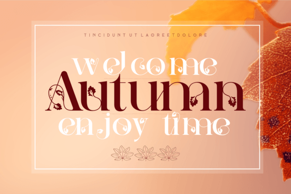 Alketa Nature Font preview 4