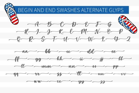 All American Girl Font preview 3