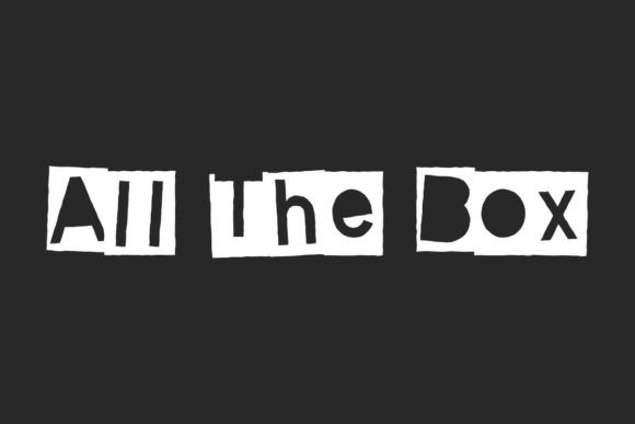 All the Box Font