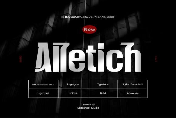 Alletich Font Alletich Font