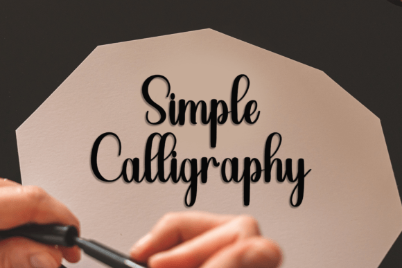 Beauty Handwriting Font preview 2