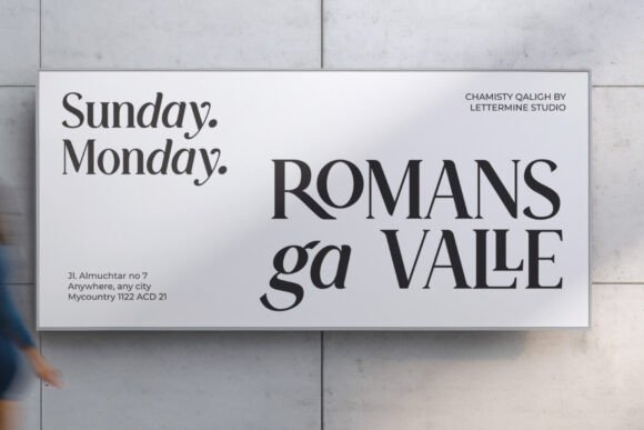 Chamisty Qaligh Font preview 3