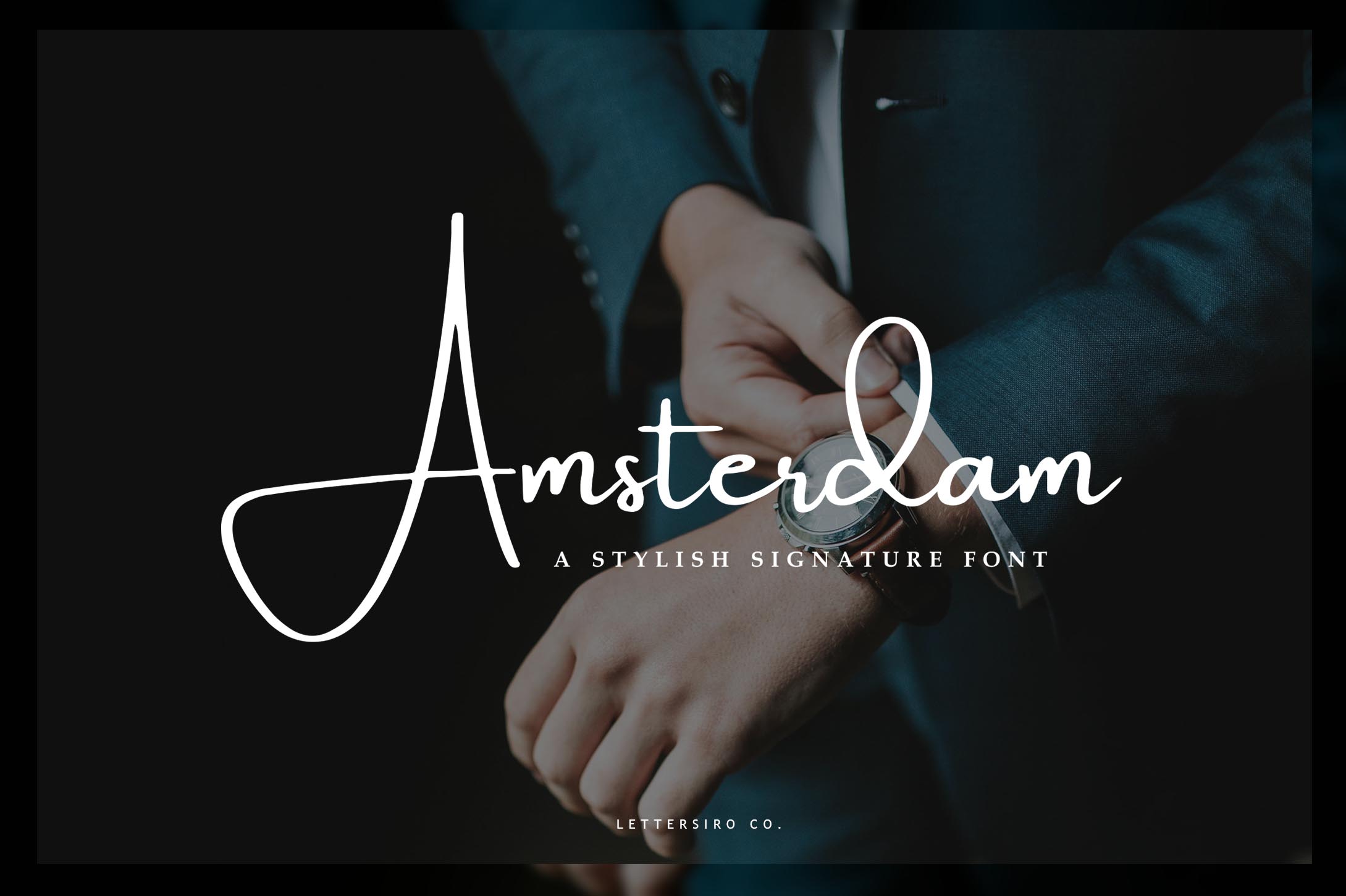 Amsterdam Font Amsterdam Font