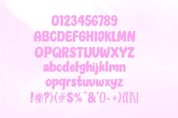 Bebilon Font preview 4