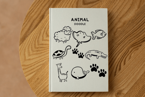 Animal Doodle Font preview 2