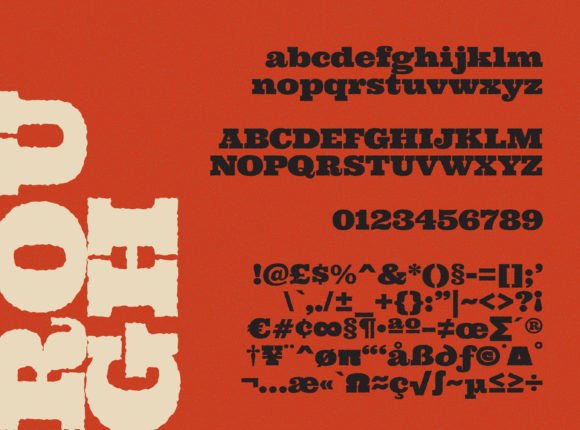 Becrat Font preview 4