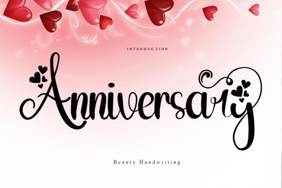 Anniversary Font