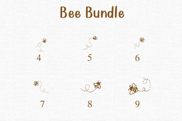 Bee Bundle Font preview 4