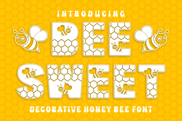 Bee Sweet Font preview 2