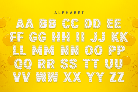 Bee Sweet Font preview 8