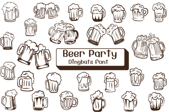 Beer Party Font